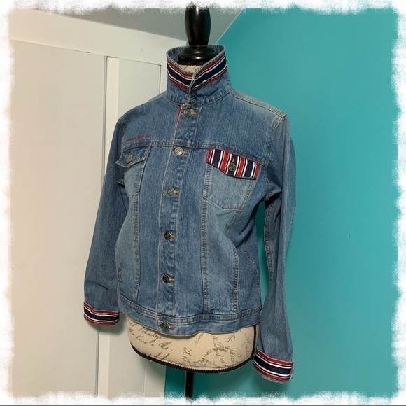 Tie ONE ON N.Y. Jean Jacket - Picture 3 of 8